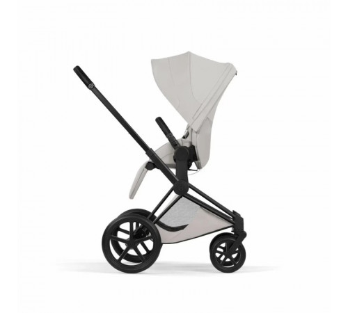 Коляска 2 в 1 Cybex Priam V Style, City Grey шасси Matt Black