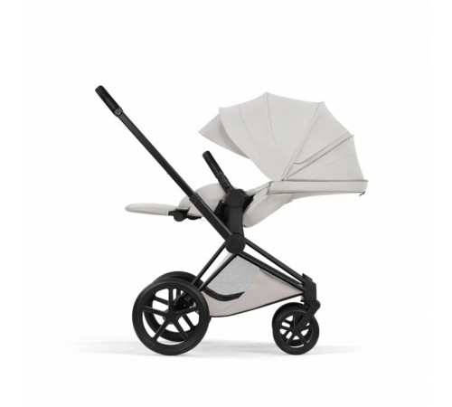Коляска 2 в 1 Cybex Priam V Style, City Grey шасси Matt Black