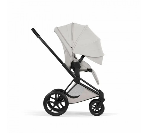 Коляска 2 в 1 Cybex Priam V Style, City Grey шасси Matt Black