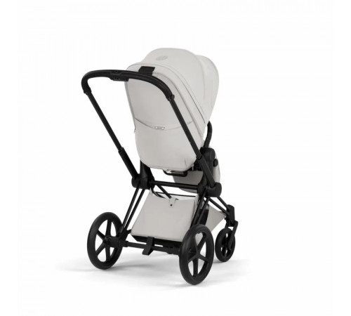 Коляска 2 в 1 Cybex Priam V Style, City Grey шасси Matt Black