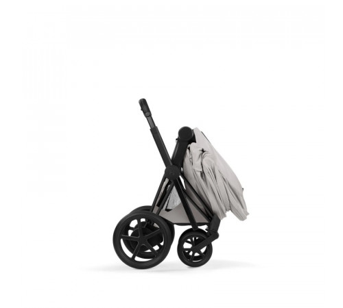Коляска 2 в 1 Cybex Priam V Style, City Grey шасси Matt Black