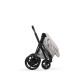 Коляска 2 в 1 Cybex Priam V Style, City Grey шасси Matt Black