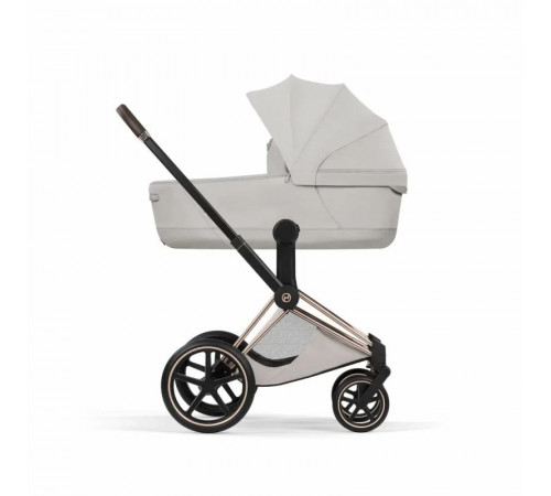 Коляска 2 в 1 Cybex Priam V Style, City Grey шасси Rosegold