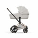 Коляска 2 в 1 Cybex Priam V Style, City Grey шасси Rosegold