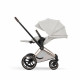 Коляска 2 в 1 Cybex Priam V Style, City Grey шасси Rosegold