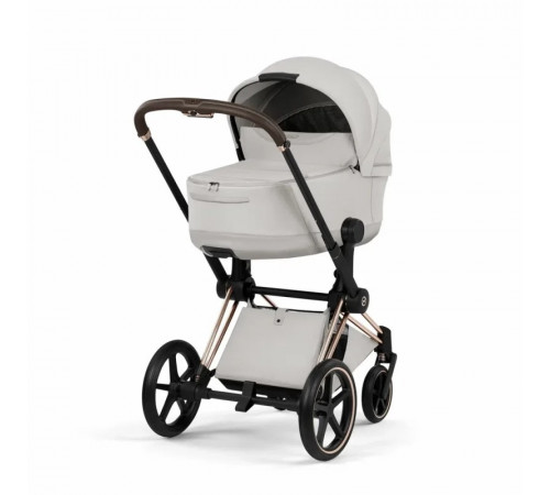 Коляска 2 в 1 Cybex Priam V Style, City Grey шасси Rosegold