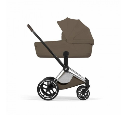 Коляска 2 в 1 Cybex Priam V Style, Coconut Brown шасси Chrome