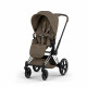 Коляска 2 в 1 Cybex Priam V Style, Coconut Brown шасси Chrome