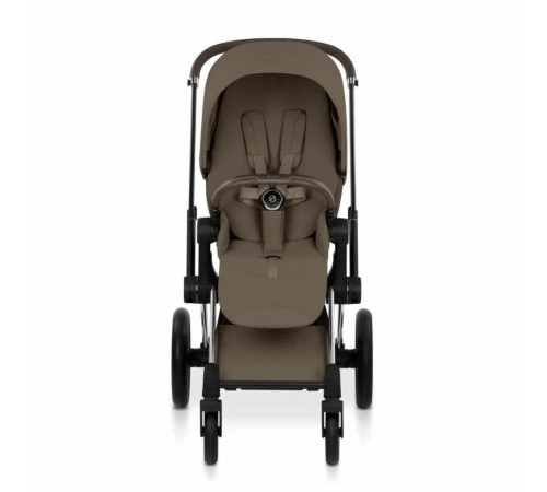 Коляска 2 в 1 Cybex Priam V Style, Coconut Brown шасси Chrome