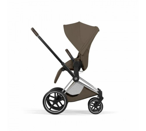 Коляска 2 в 1 Cybex Priam V Style, Coconut Brown шасси Chrome