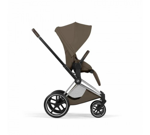 Коляска 2 в 1 Cybex Priam V Style, Coconut Brown шасси Chrome