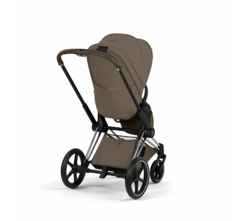 Коляска 2 в 1 Cybex Priam V Style, Coconut Brown шасси Chrome