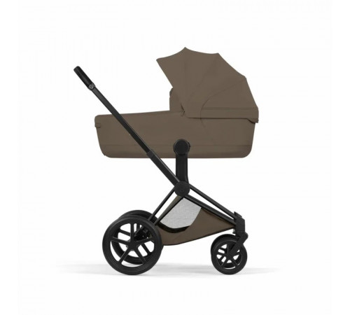 Коляска 2 в 1 Cybex Priam V Style, Coconut Brown шасси Matt Black