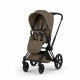 Коляска 2 в 1 Cybex Priam V Style, Coconut Brown шасси Matt Black