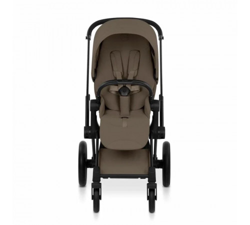 Коляска 2 в 1 Cybex Priam V Style, Coconut Brown шасси Matt Black