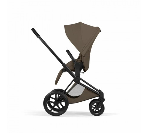 Коляска 2 в 1 Cybex Priam V Style, Coconut Brown шасси Matt Black