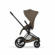 Коляска 2 в 1 Cybex Priam V Style, Coconut Brown шасси Matt Black