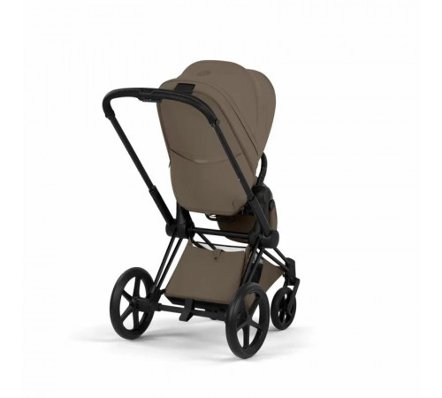 Коляска 2 в 1 Cybex Priam V Style, Coconut Brown шасси Matt Black