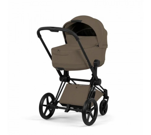 Коляска 2 в 1 Cybex Priam V Style, Coconut Brown шасси Matt Black