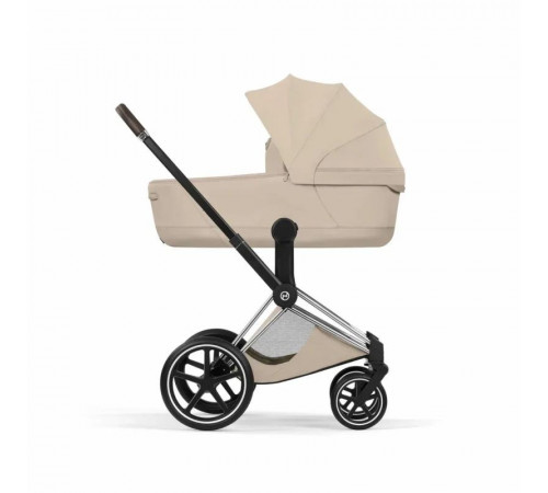 Коляска 2 в 1 Cybex Priam V Style, Cozy Beige шасси Chrome