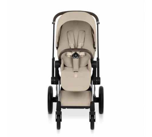 Коляска 2 в 1 Cybex Priam V Style, Cozy Beige шасси Chrome