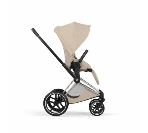 Коляска 2 в 1 Cybex Priam V Style, Cozy Beige шасси Chrome