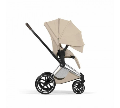 Коляска 2 в 1 Cybex Priam V Style, Cozy Beige шасси Chrome