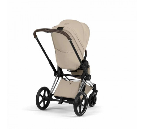 Коляска 2 в 1 Cybex Priam V Style, Cozy Beige шасси Chrome