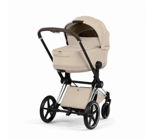 Коляска 2 в 1 Cybex Priam V Style, Cozy Beige шасси Chrome