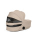 Коляска 2 в 1 Cybex Priam V Style, Cozy Beige шасси Matt Black