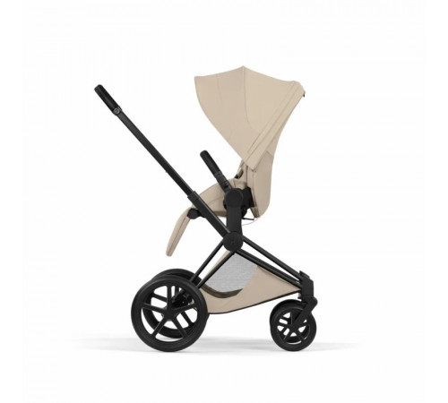 Коляска 2 в 1 Cybex Priam V Style, Cozy Beige шасси Matt Black