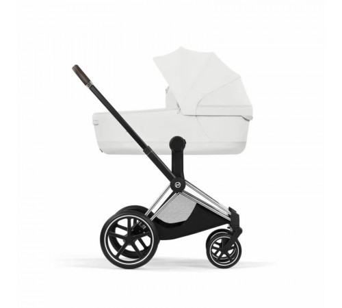Коляска 2 в 1 Cybex Priam V Style, Off White шасси Chrome