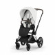 Коляска 2 в 1 Cybex Priam V Style, Off White шасси Chrome