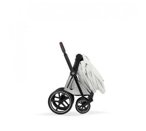 Коляска 2 в 1 Cybex Priam V Style, Off White шасси Chrome
