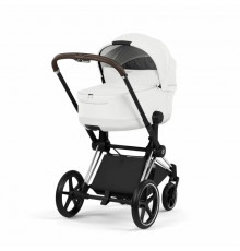 Коляска 2 в 1 Cybex Priam V Style, Off White шасси Chrome