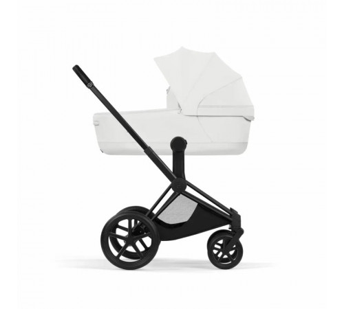 Коляска 2 в 1 Cybex Priam V Style, Off White шасси Matt Black