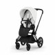 Коляска 2 в 1 Cybex Priam V Style, Off White шасси Matt Black