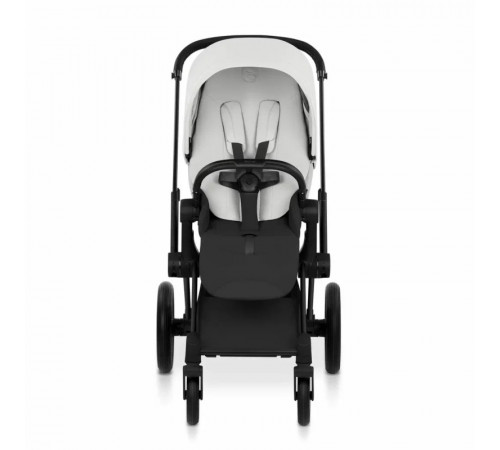 Коляска 2 в 1 Cybex Priam V Style, Off White шасси Matt Black