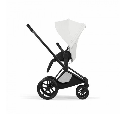 Коляска 2 в 1 Cybex Priam V Style, Off White шасси Matt Black