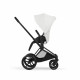 Коляска 2 в 1 Cybex Priam V Style, Off White шасси Matt Black