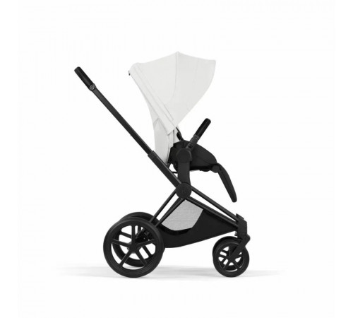 Коляска 2 в 1 Cybex Priam V Style, Off White шасси Matt Black