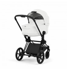 Коляска 2 в 1 Cybex Priam V Style, Off White шасси Matt Black
