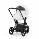 Коляска 2 в 1 Cybex Priam V Style, Off White шасси Matt Black