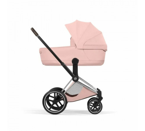 Коляска 2 в 1 Cybex Priam V Style, Peach Pink шасси Chrome