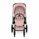 Коляска 2 в 1 Cybex Priam V Style, Peach Pink шасси Chrome