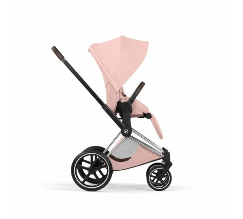 Коляска 2 в 1 Cybex Priam V Style, Peach Pink шасси Chrome