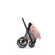 Коляска 2 в 1 Cybex Priam V Style, Peach Pink шасси Chrome