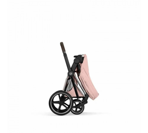 Коляска 2 в 1 Cybex Priam V Style, Peach Pink шасси Chrome