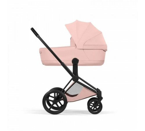 Коляска 2 в 1 Cybex Priam V Style, Peach Pink шасси Matt Black