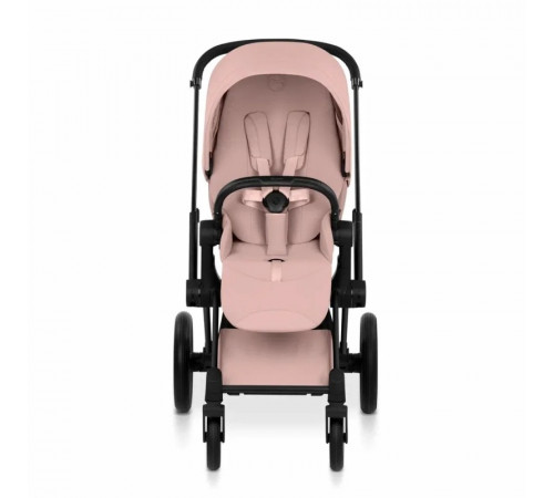 Коляска 2 в 1 Cybex Priam V Style, Peach Pink шасси Matt Black
